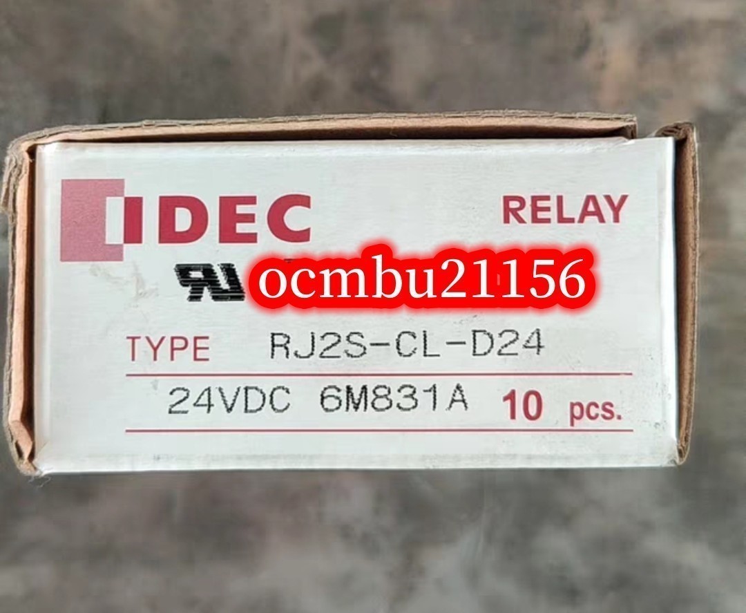 ★新品　IDEC 　RJ2S-CL-D24　24VDC　50個セット　【6ヶ月保証付き】