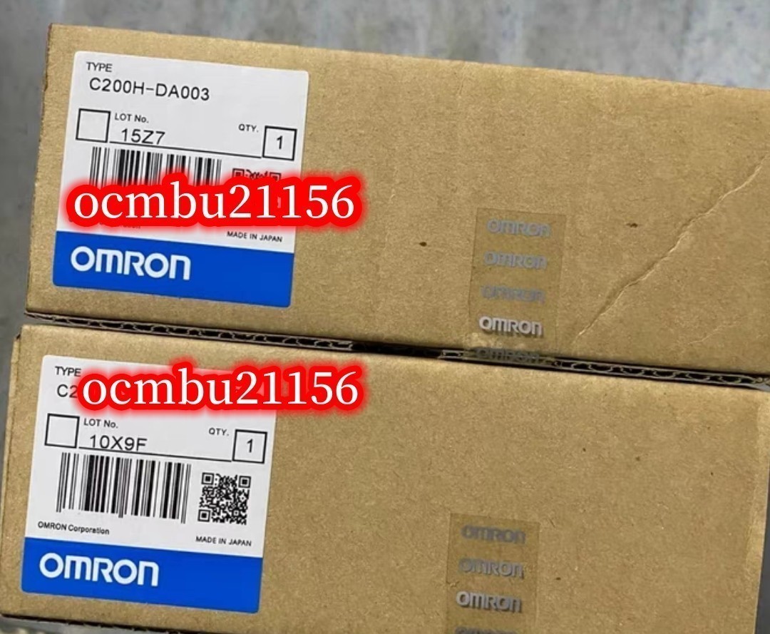 ★新品　OMRON 　オムロン 　アナログ出力ユニット 　C200H-DA003【6ヶ月保証付き】
