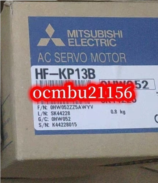 ★新品　MITSUBISHI　三菱　モーター HG-MR13B　【6ヶ月保証付き】