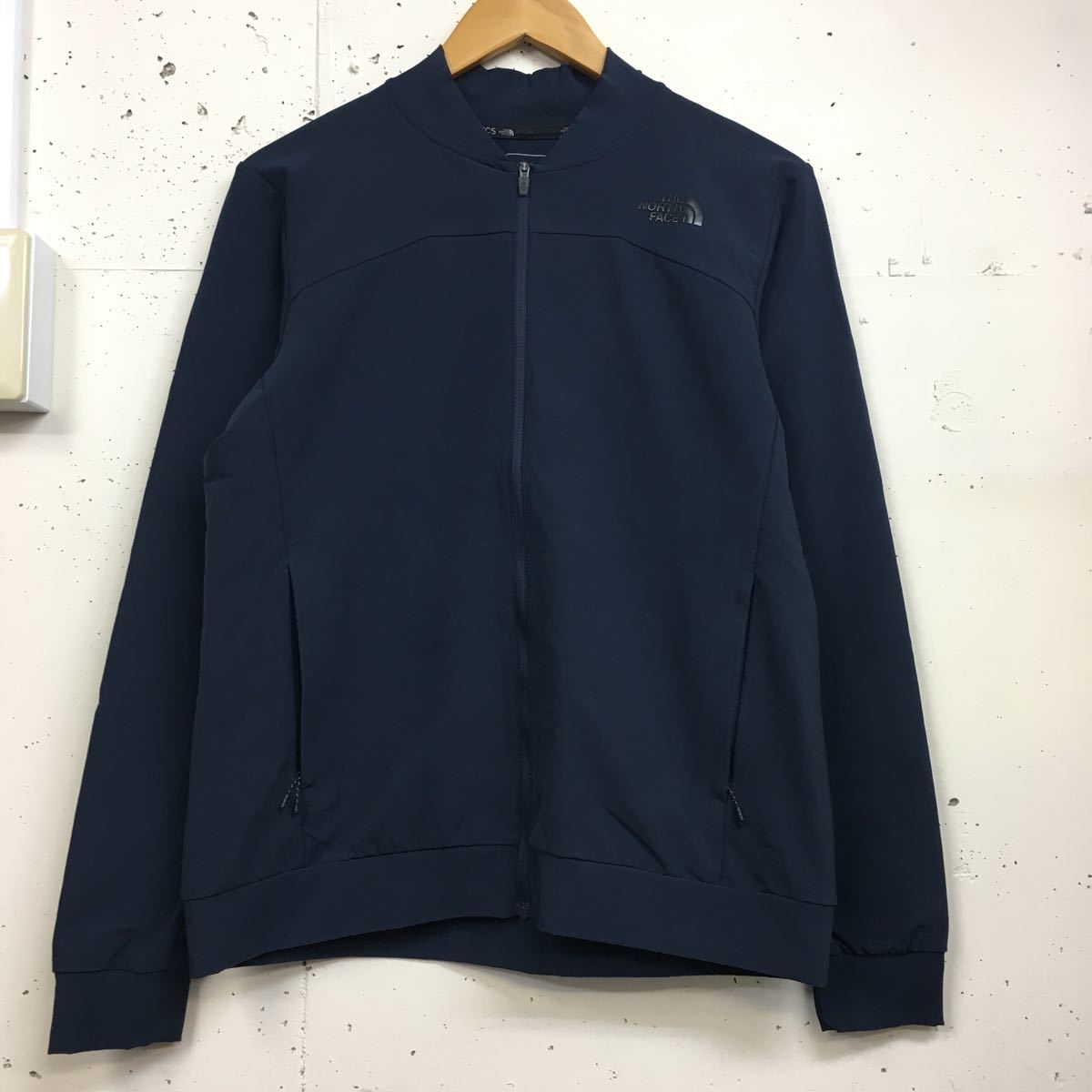 THE NORTH FACE ノースフェイス APEX FLEX ジャケット ブルゾン トラックジャケット レディース サイズL ネイビー 紺 の画像1