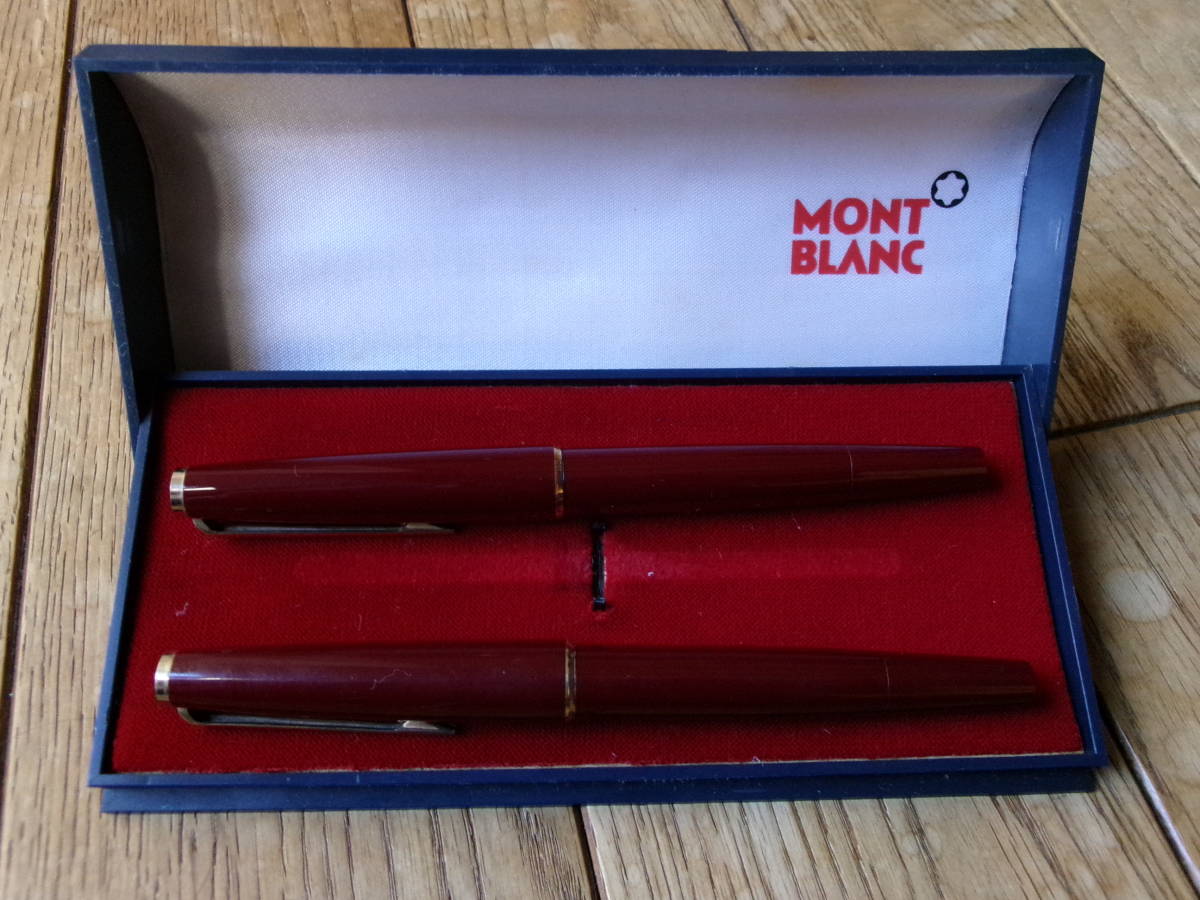 万年筆　MONTBLANC　モンブラン　ペン先 585　計２本　筆記未確認_画像1