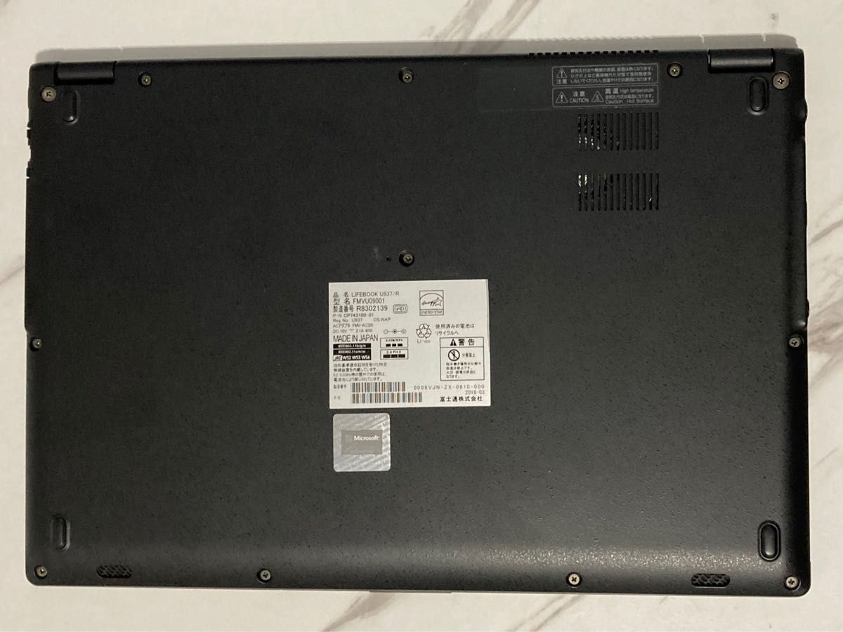Lifebook U937/R i5 8GB 128GB SSD 第7世代 Yahoo!フリマ(旧)-