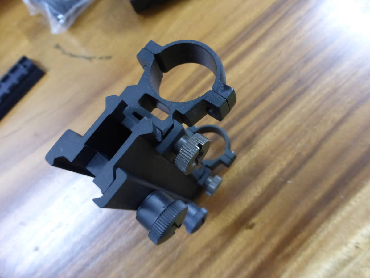 M4系 Weaver Flat Top Rail Mount Riser フラットトップ ライザー マウント M16, CAR, XM, Ｍ4, 系 HK 実物 実銃用 _通常のサイティングでも使用可能です。