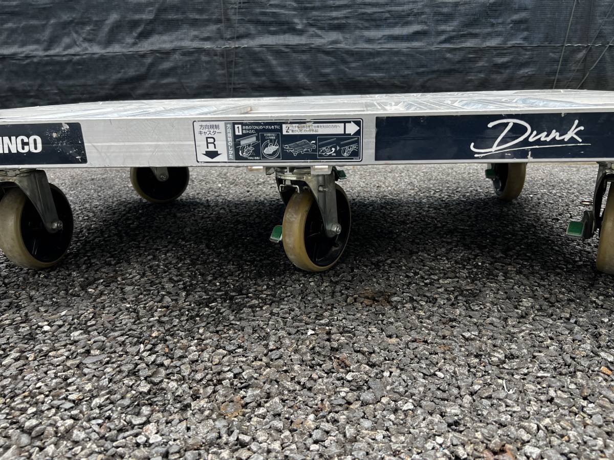 ALINCO アルインコ アルミ製 台車 ダンク MTR1000 耐荷重1000kg ALINCO アルインコ アルミ製 台車 ダンク MTR1000 耐荷重1000kg
