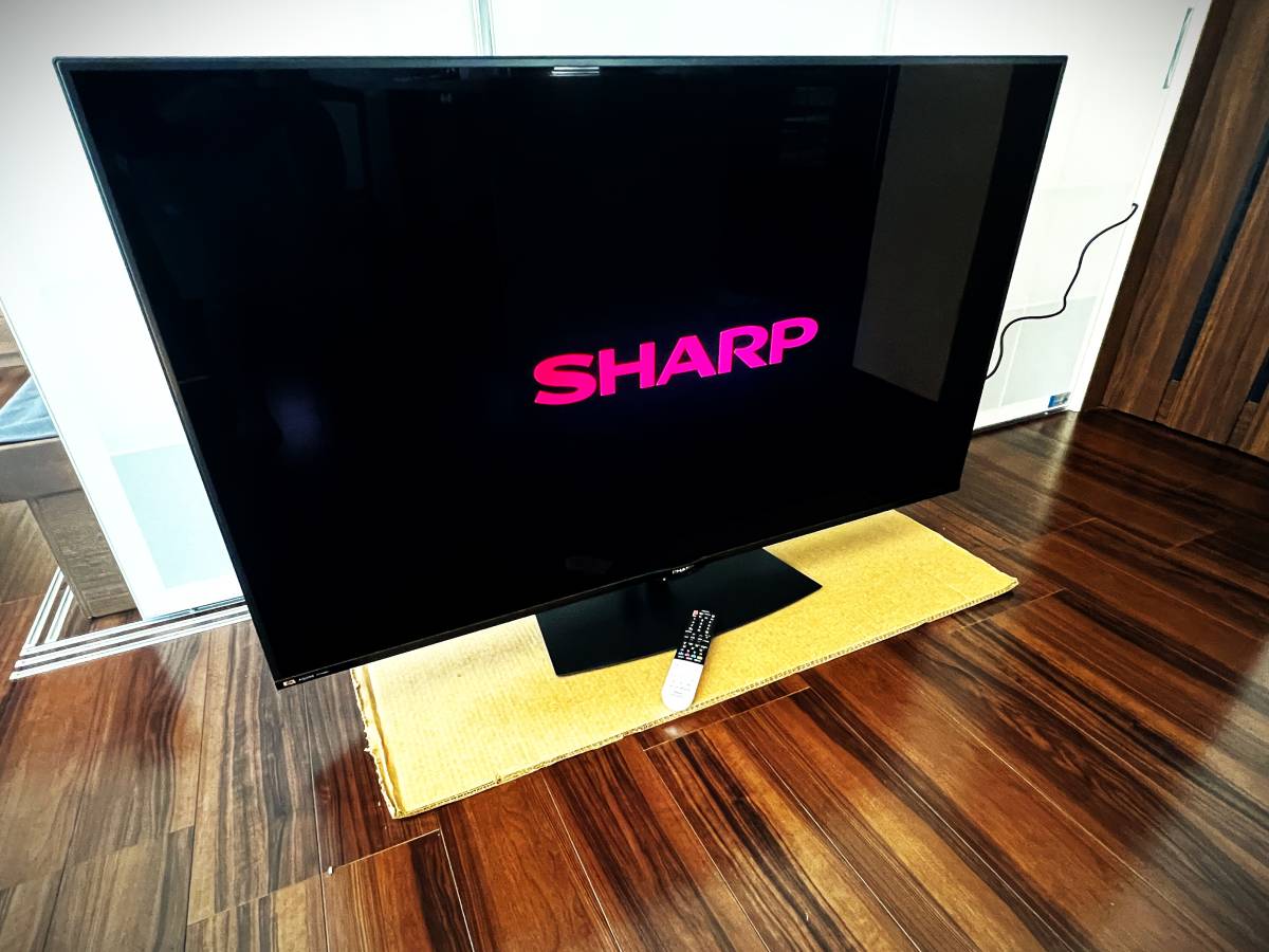 SHARP シャープAQUOS 60インチ液晶カラーテレビ8T-C60BW1 / 2020年製8K