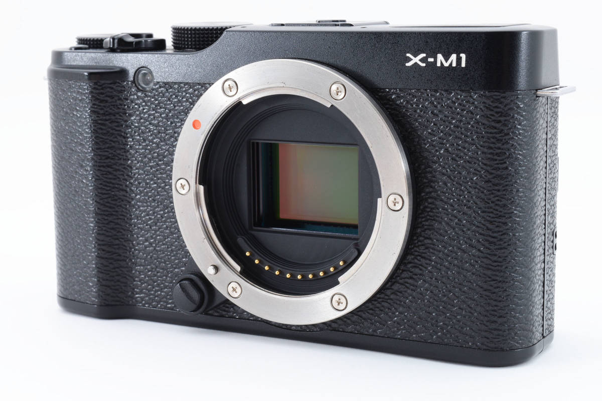 有名ブランド FUJIFILM ミラーレス一眼カメラ X-M1 ボディ [美品