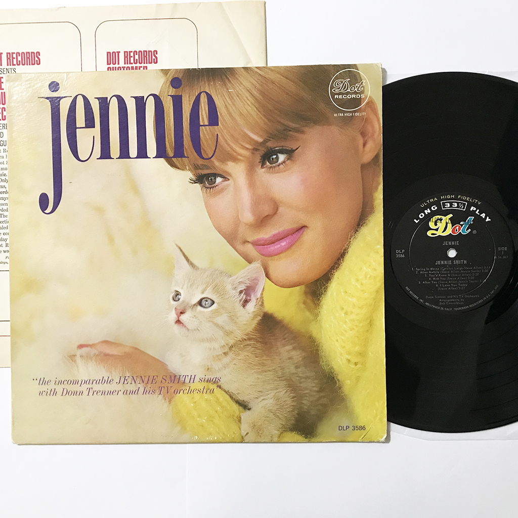 US ORIG LP■Jennie Smith■Jennie■Dot バラード・アルバム カンパニー・スリーヴ付 アメリカ盤 オリジナル モノラル【試聴できます】_画像1