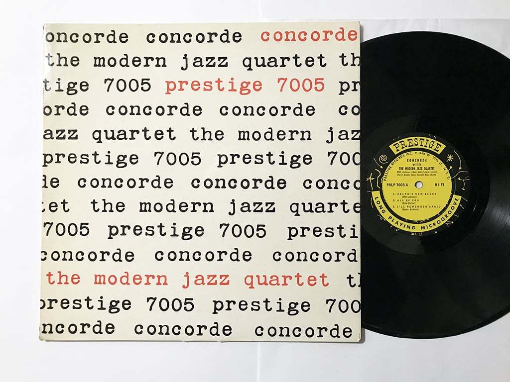 US ORIG LP■Modern Jazz Quartet■Concordo■Prestige NYCラベル アメリカ盤 オリジナル モノラル【【試聴できます】_画像1