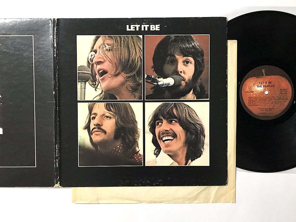 US ORIG LP■Beatles■Let It Be■Apple AR 34001 赤ラベル アメリカ盤 オリジナル ステレオ【試聴できます】_画像1