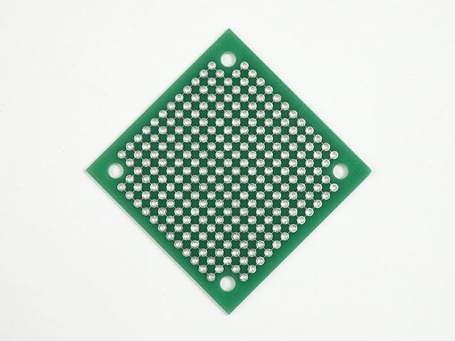  both sides universal basis board ( 10 character wiring s Roo hole )45×45mm
