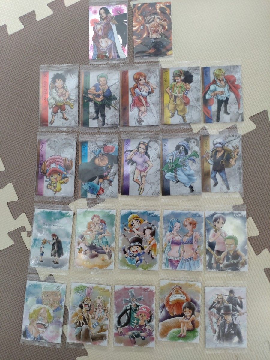 ワンピース ウエハース カード 第1弾 Our Memories 全22種類 フルコンプ 未開封
