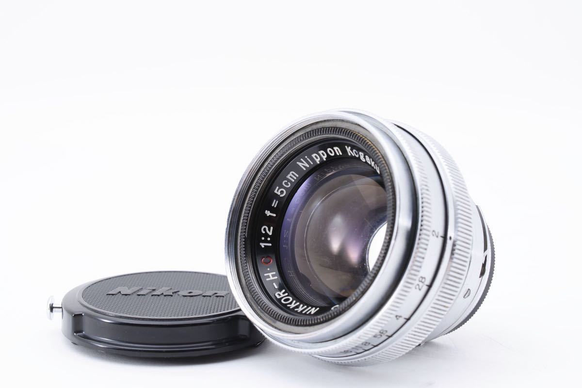 春新作の Nippon 50mm ニッコールS・C クローム f1.4 5cm 美品＊NIKKOR