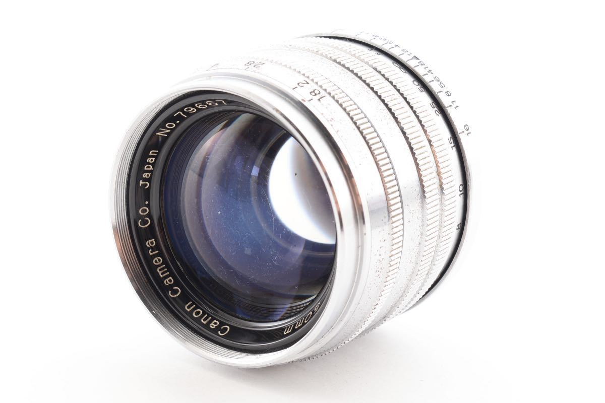  beautiful goods *CANON SERENAR 50mm F1.8 Canon Serena -L mount manual lens 