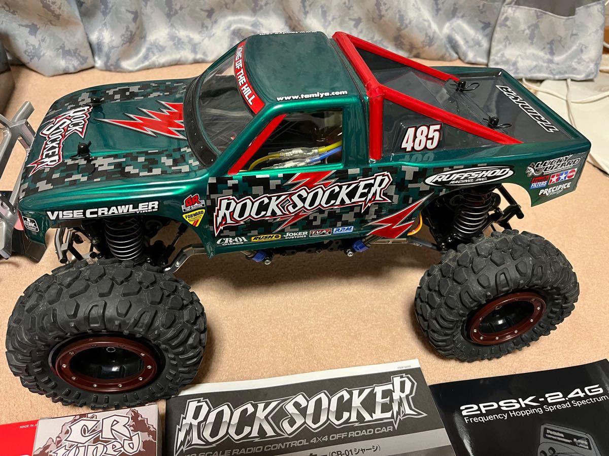 タミヤ ロックソッカー 1/10 CR-01 4WS仕様|Yahoo!フリマ(旧 タミヤ ロックソッカー 1/10 CR-01 4WS仕様|Yahoo!フリマ(旧