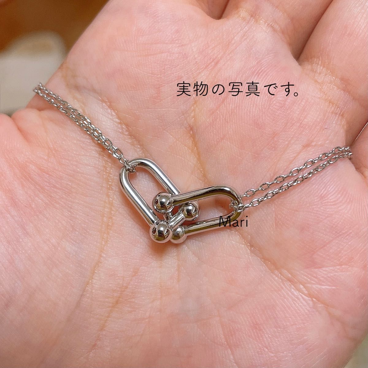 佐久間大介さん着用モデル ハードウェア ダブルリンクネックレス 佐久間大介さん着用モデル ハードウェア ダブルリンクネックレス