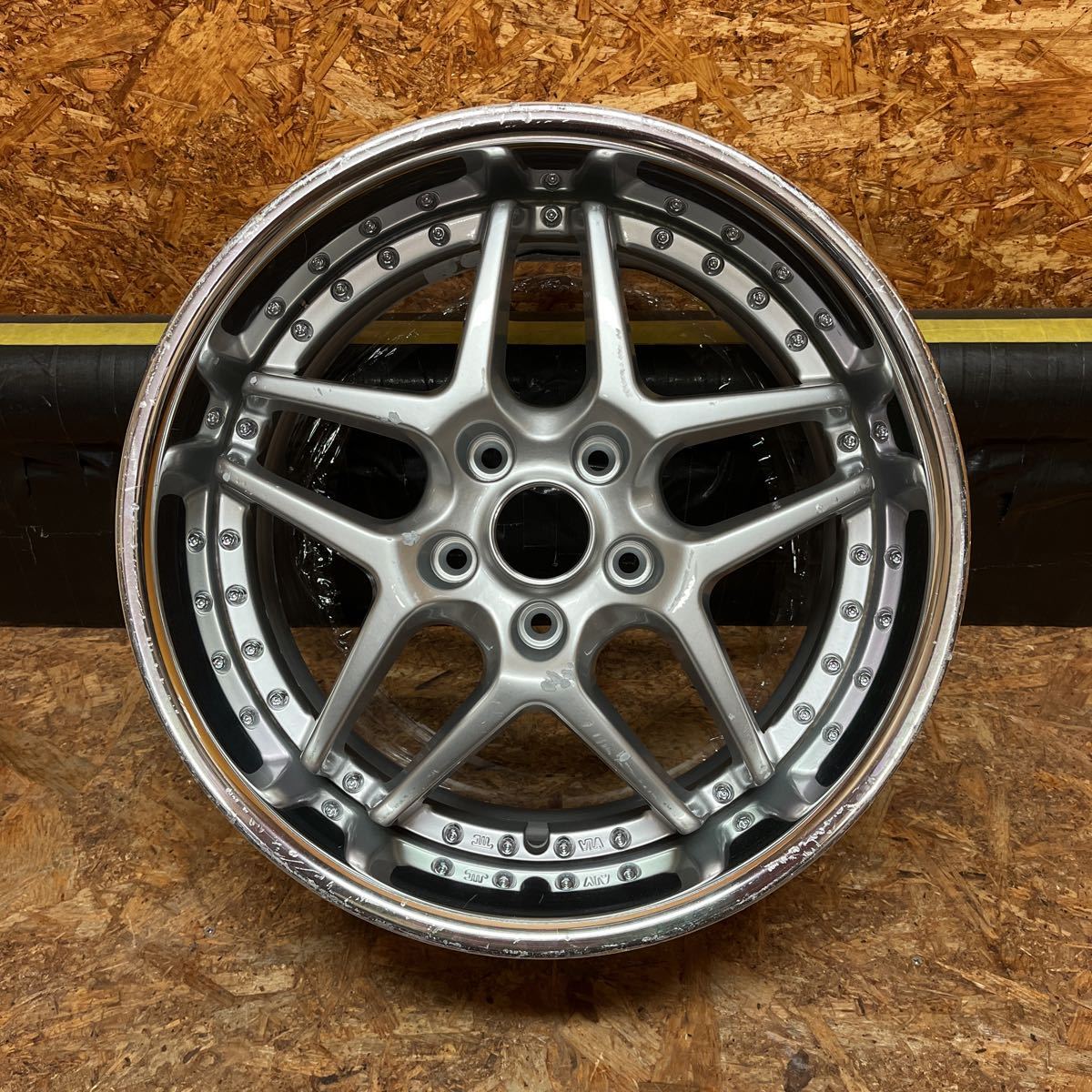 希少☆ENKEI製☆ブリッツ☆深リム☆BLITZ☆17×9J+38☆シルビア　スカイライン　走り屋　ドリフト　ネオクラ　スタンス　リバレル　JDM_画像1