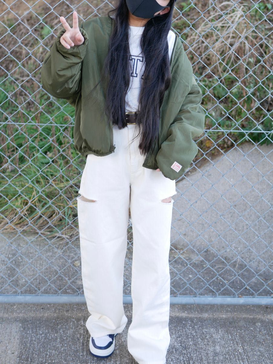 idem(イデム)の「many way batting blouson/【ベスト対応】中綿