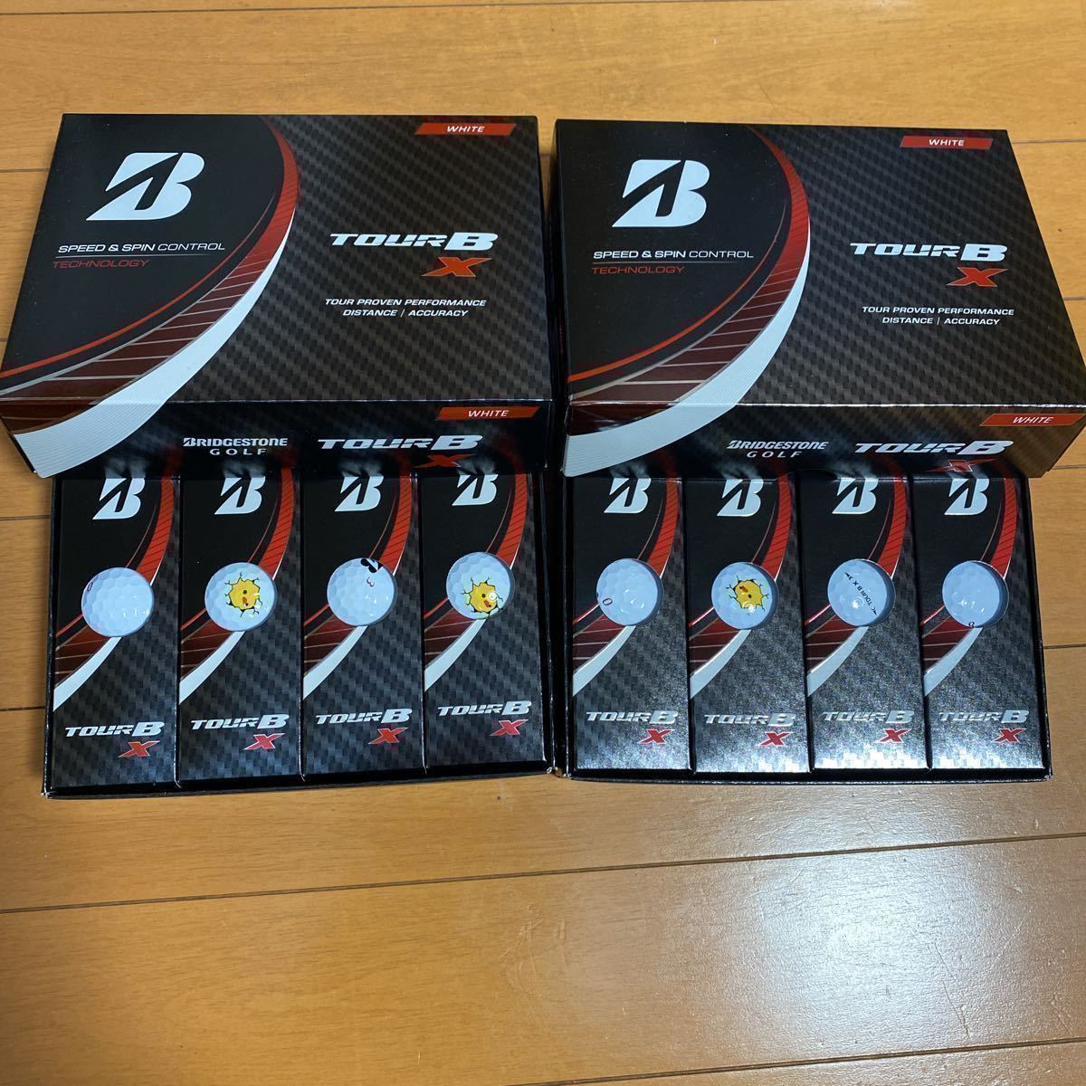 BRIDGESTONE ゴルフボール ★新品★TOUR B-X★送料無料ホワイトその5_画像2