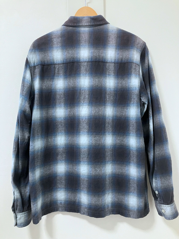 wtaps ダブルタップス 09AW VATOS L/S サイズL BLUE チェック wtaps ダブルタップス 09AW VATOS L/S サイズL BLUE チェック