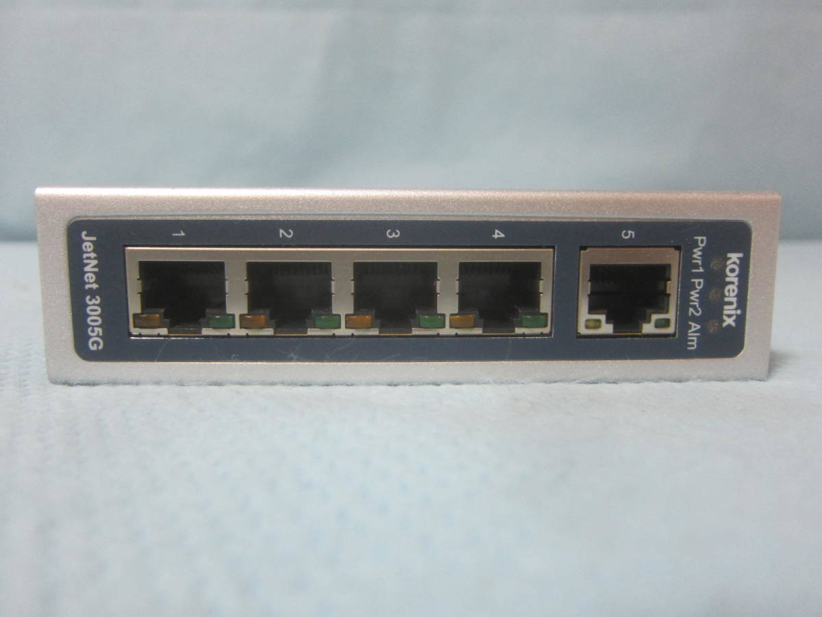 KORENIX JETNET3005G 産業用イーサネットスイッチ_画像1