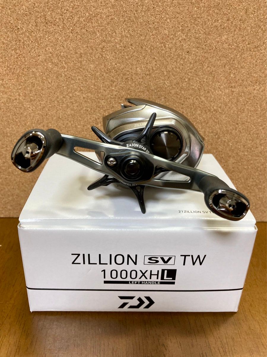 実釣未使用 DAIWA ダイワ 21ジリオン SV TW 1000XHL 左ハンドル ジリオンsvtw 1000XHL