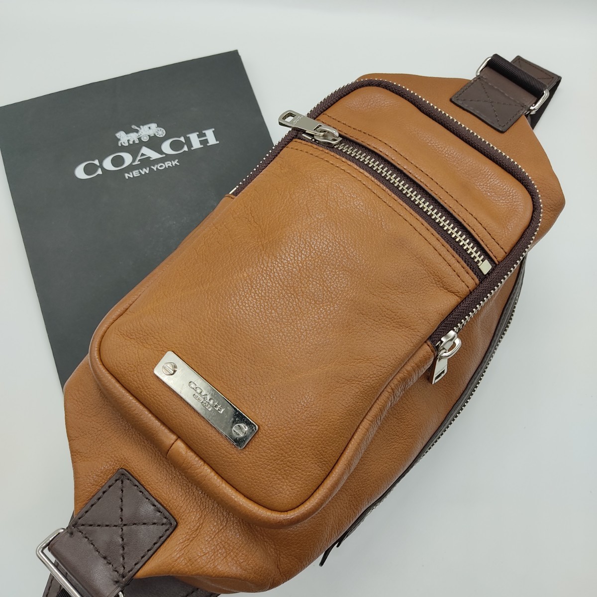 1円〜【極美品レア商品】COACH コーチ ボディバッグ ワンショルダー