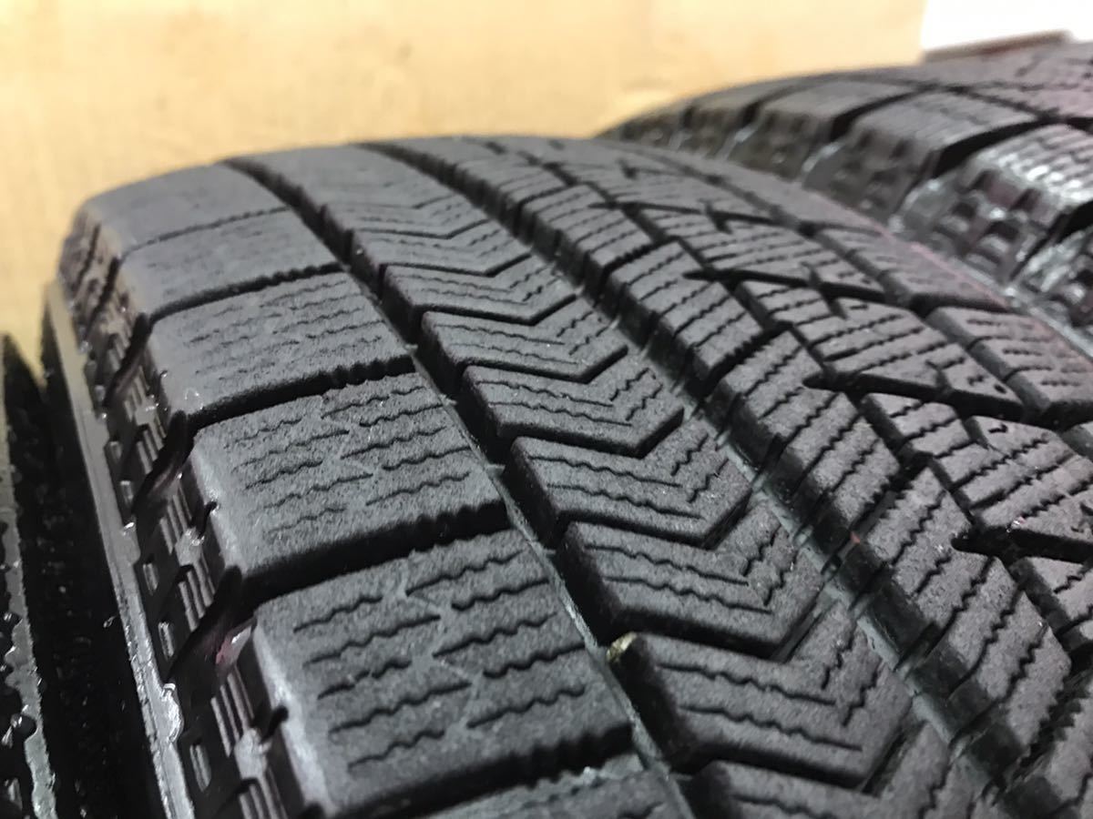 [送料は公平な着払い] 2個口発送 155/65R14 ダイハツ ムーブ ホンダ Nシリーズ等へ BSアルミ14x4.5J +45 PCD100 ブリヂストン VRX_画像3