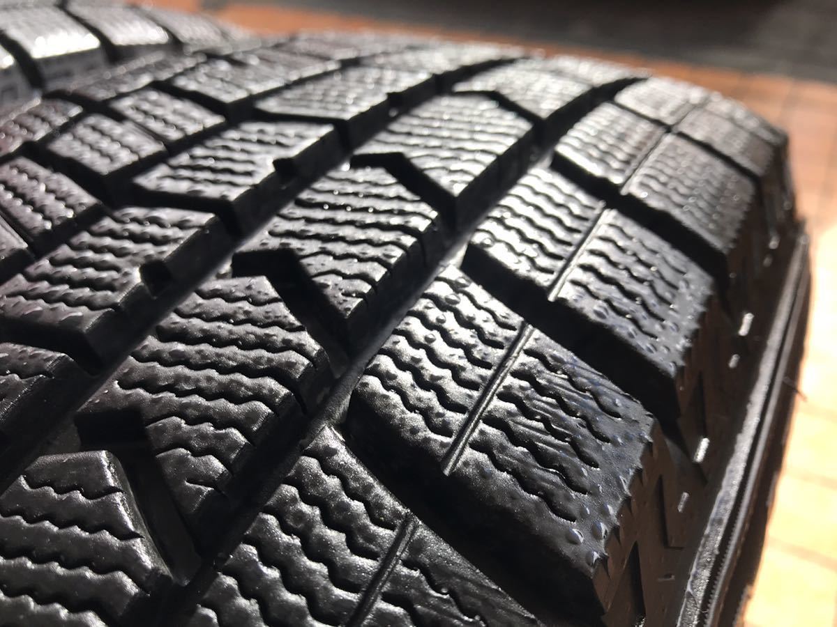 [送料着払い] バリ溝！9.5分★プリウス等へ195/65R15 スタッドレス ダンロップ ウインターマックス WM02 社外アルミ 15インチ PCD100/5H★_画像5