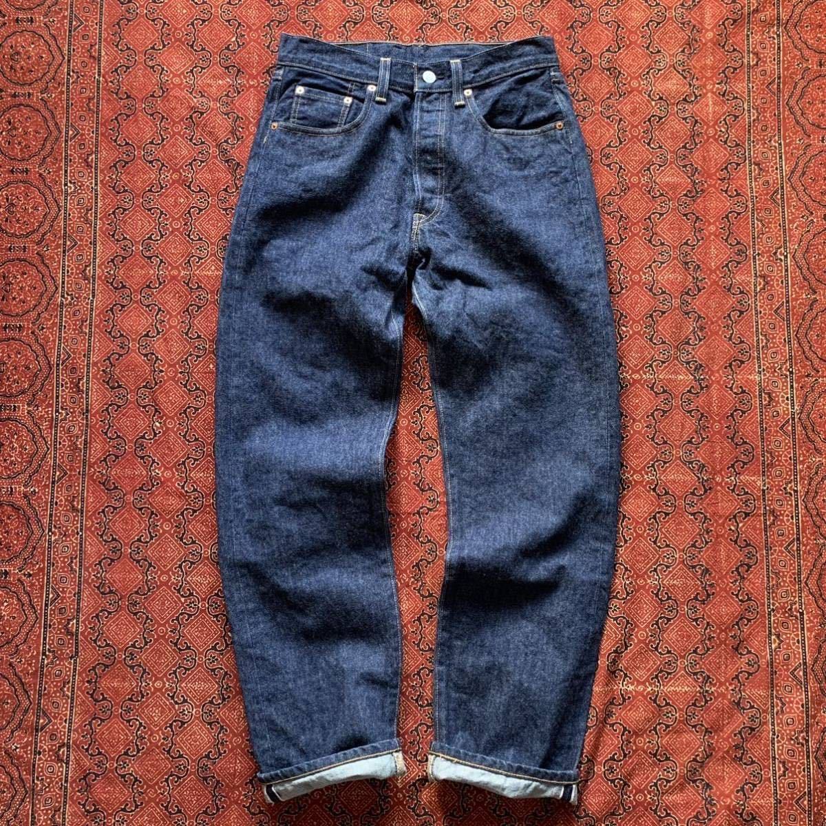 Levis リーバイス VINTAGE CLOTHING 1976モデル 501 MADE IN USA デニム ジーンズ W30 L32 裾上げ無し リペア無し トートバッグ付き 状態良_画像8