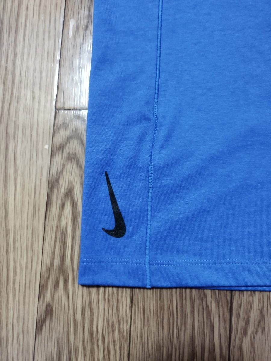 【新品特価！定価4400円が66％OFF!】ナイキ NIKE 半袖Tシャツ ナイキ DRIーFIT コア ヨガ S/S トップ CZ2226430 （ブルー）/サイズLの画像8