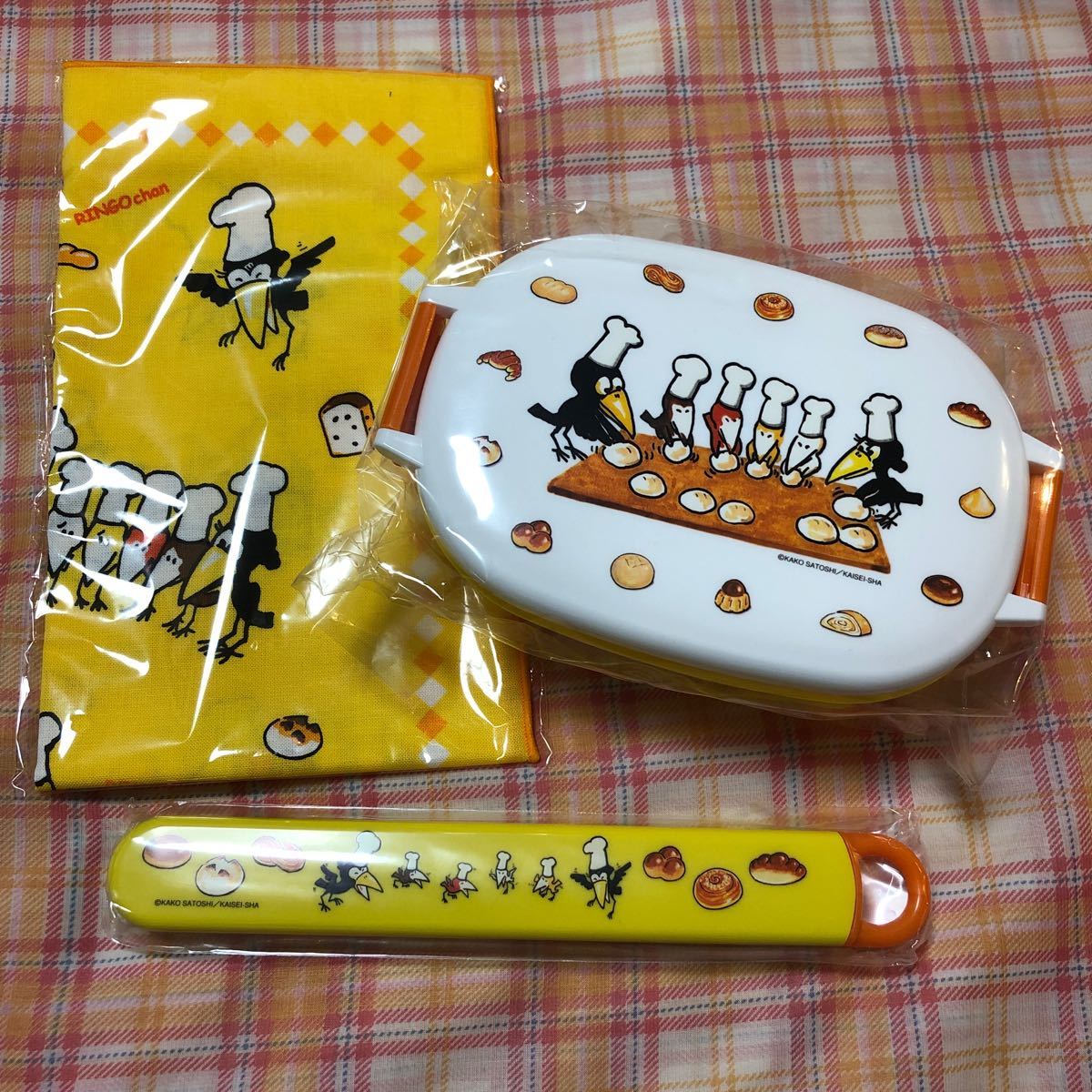  из .. хлеб . san ... считая . коробка для завтрака ланч box сделано в Японии ske-ta-. палочки для еды ланч Cross ценный редкость книга с картинками товары 