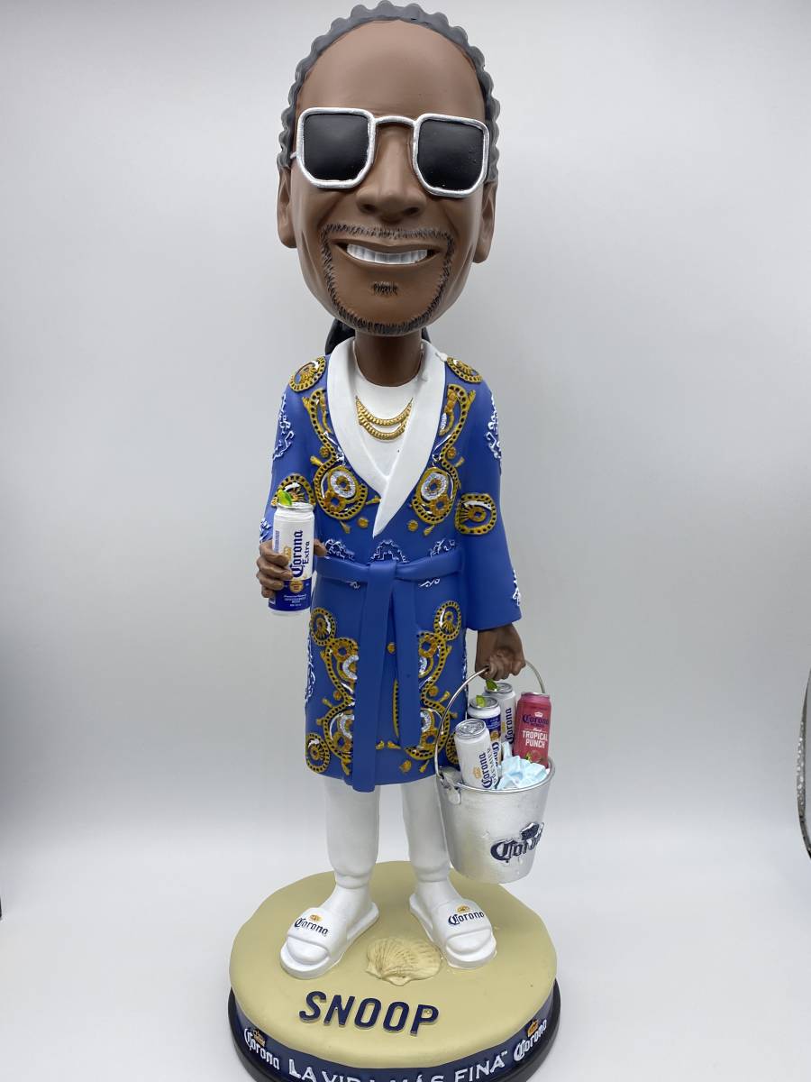 sn-p собака Corona пиво Bob ru head 18 дюймовый 2023 Snoop Dogg Corona Extra Beer Bobblehead кукла фигурка Bubble head 