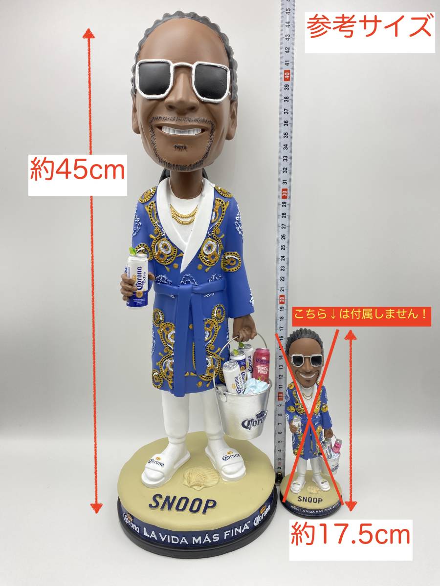 sn-p собака Corona пиво Bob ru head 18 дюймовый 2023 Snoop Dogg Corona Extra Beer Bobblehead кукла фигурка Bubble head 