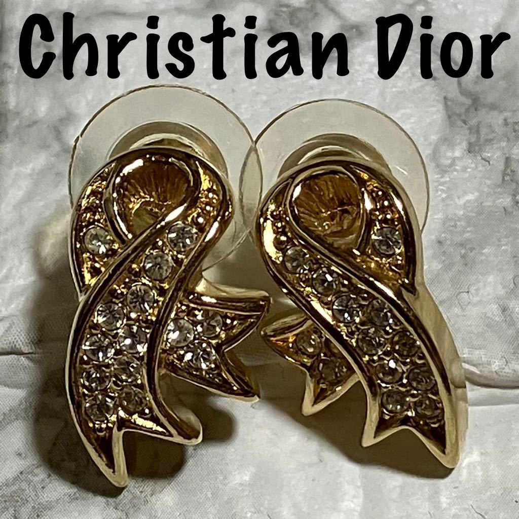 季節のおすすめ商品 Dior 【m】Christian ディオール ピアス ゴールド