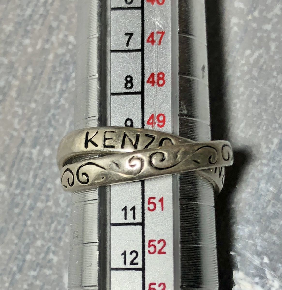KENZO ケンゾー　2連　シルバーリング　925 silver