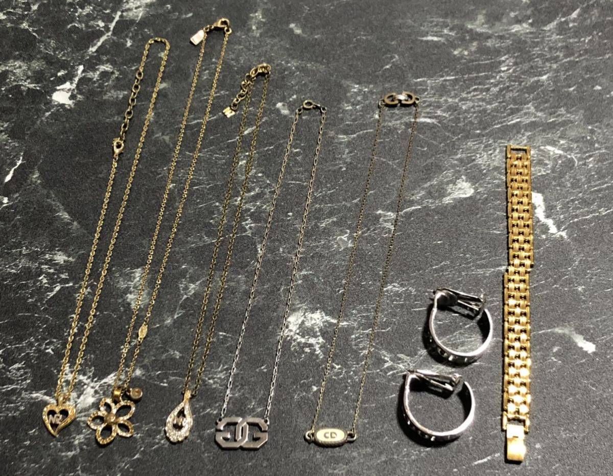 ディオール コーチ　ジバンシー　ニナリッチ　ネックレス　訳あり その他　Christian Dior