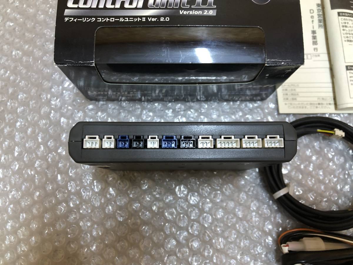 ☆新品☆ デフィ Defi メーター コントロールユニットⅡ BF リンクユニット 52 60 JZX90 JZX100 JZA80 JZS161 JZZ30 BNR32 S14 S15 FD3S_画像4