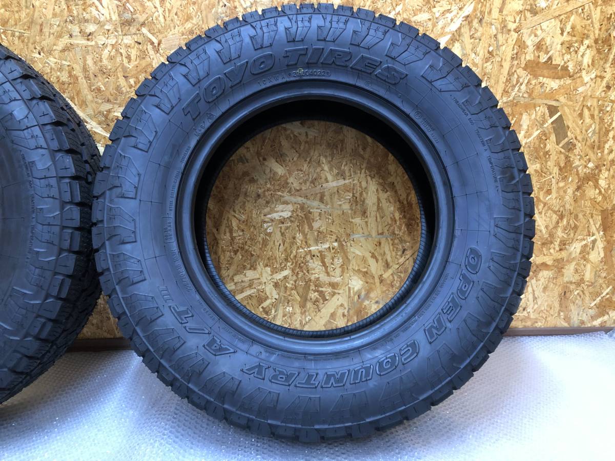 ☆新古品☆ 2022年製 TOYO トーヨー オープンカントリー A/TⅢ 225/70R16 タイヤ JIMNY ジムニー JA11 JA12 JB23 JB64 JB74 クロカン_画像7