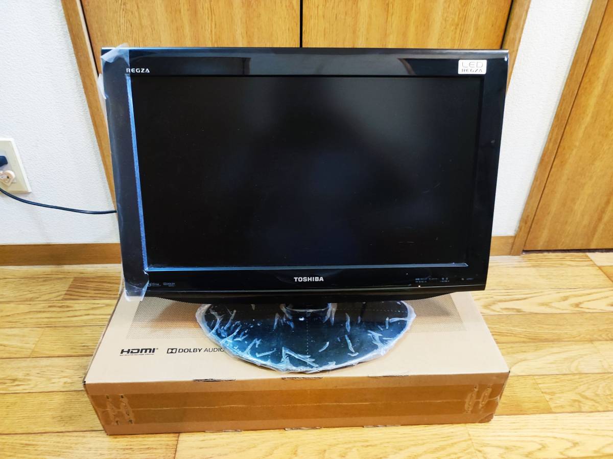 TOSHIBA 東芝 22V型 液晶テレビ LED REGZA 22RE1 リモコン B-CAS TOSHIBA 東芝 22V型 液晶テレビ LED REGZA 22RE1 リモコン B-CAS