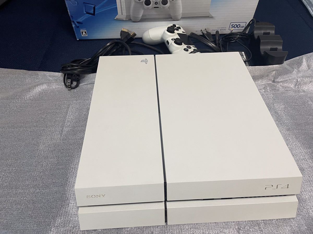 驚きの価格 PS4 PS4本体 プレステ4 SONY 充電器付き 箱あり 500GB