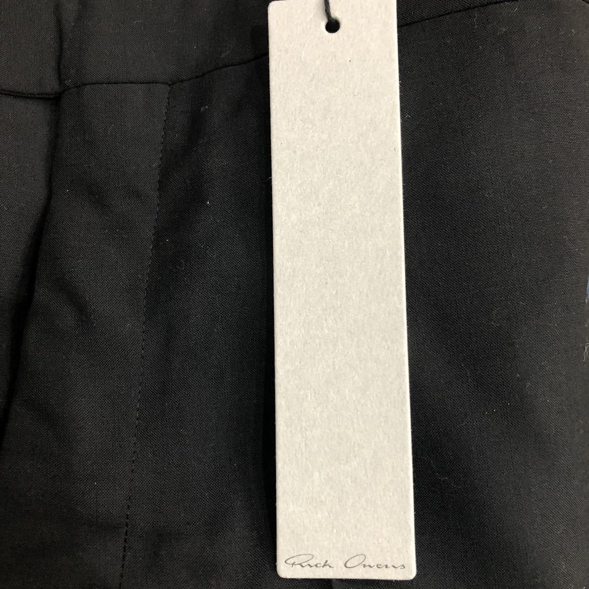 再値下げ 新品未使用タグ付き リックオウエンス Rick Owens ハーフ