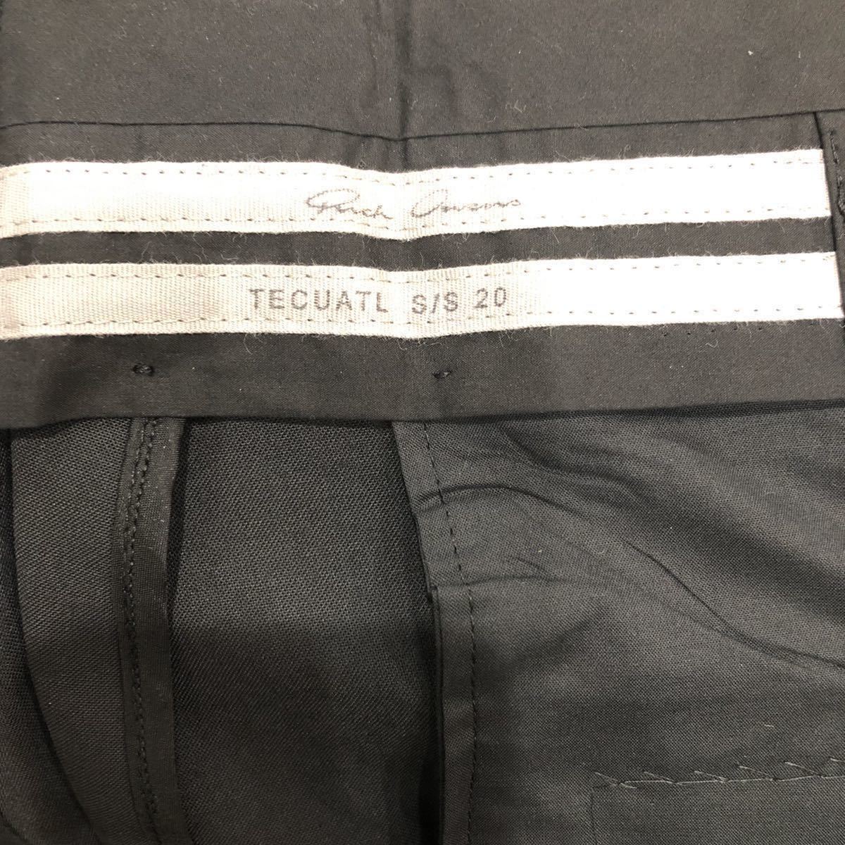 再値下げ 新品未使用タグ付き リックオウエンス Rick Owens ハーフ