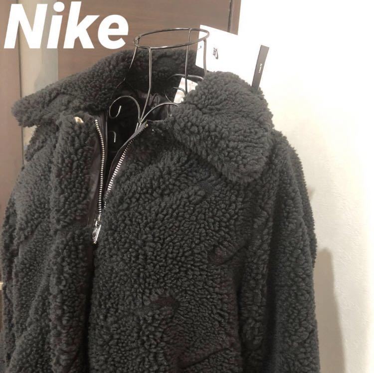 新品未使用タグ付き NIKE ナイキ ファーコート アイコン クラッシュ