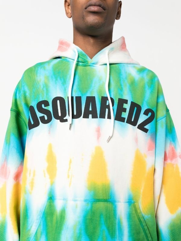 Dsquared2 ディースクエアード パーカー タイダイ Lサイズ-