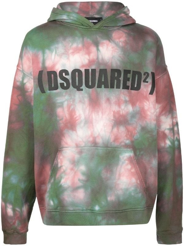 Dsquared2 ディースクエアード パーカー タイダイ マルチカラー M