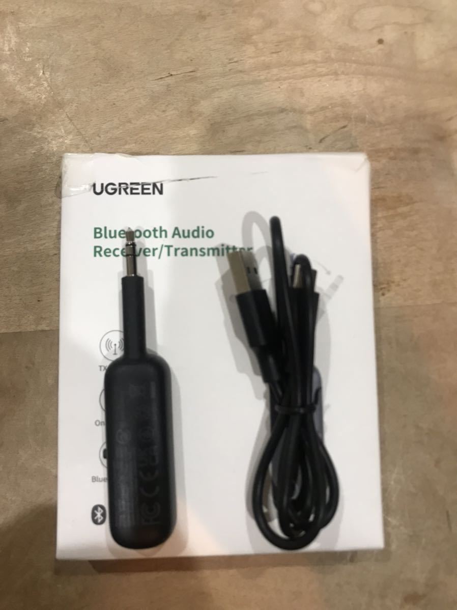 UGREEN Bluetooth 5.0 トランスミッター＆ レシーバー 3.5mm 送信機&受信機 一台二役　2台に同時接続できる　小型軽量 通信距離10M_画像8