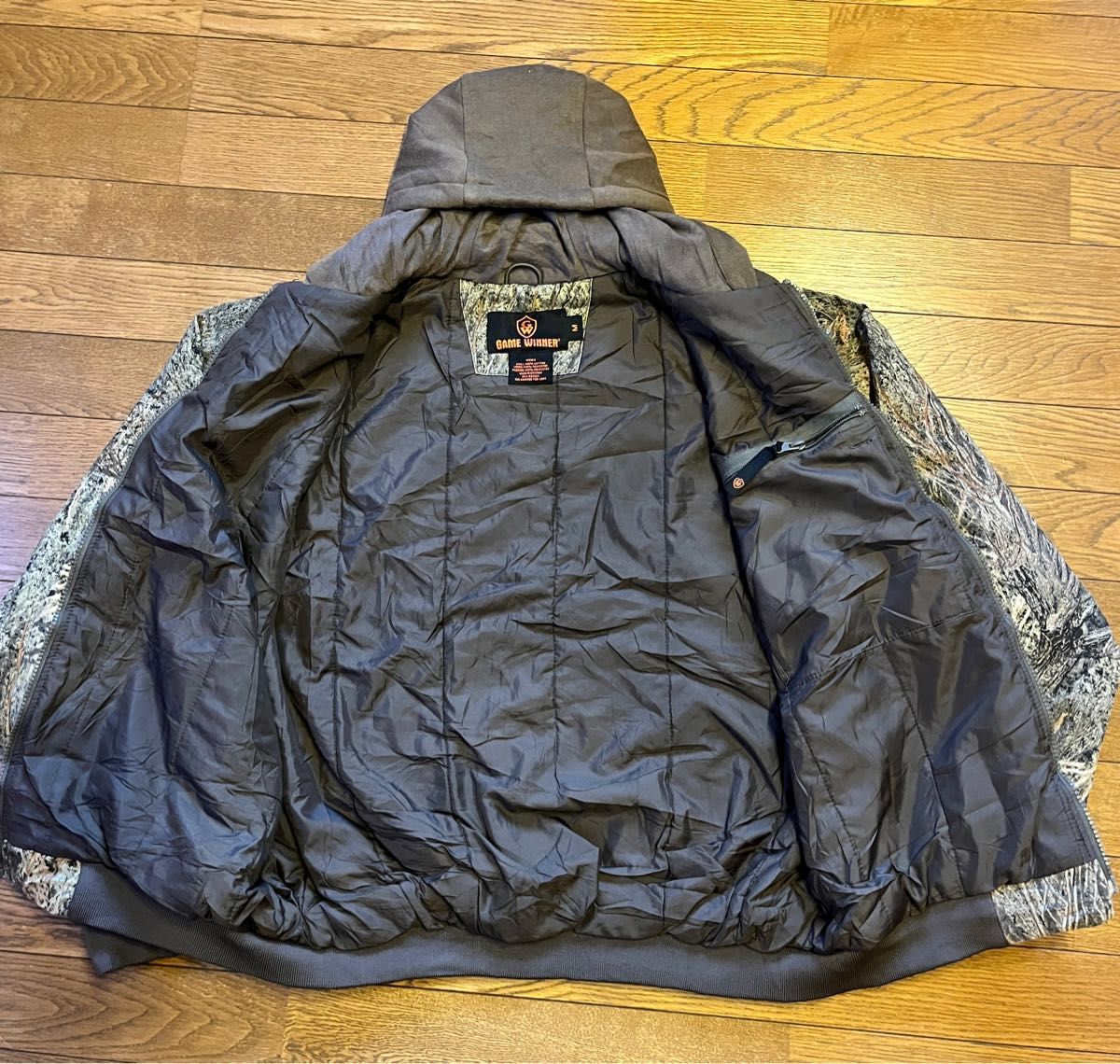 Mossy oak リアルツリー ジャケット フーディ ジップ パーカー メンズM