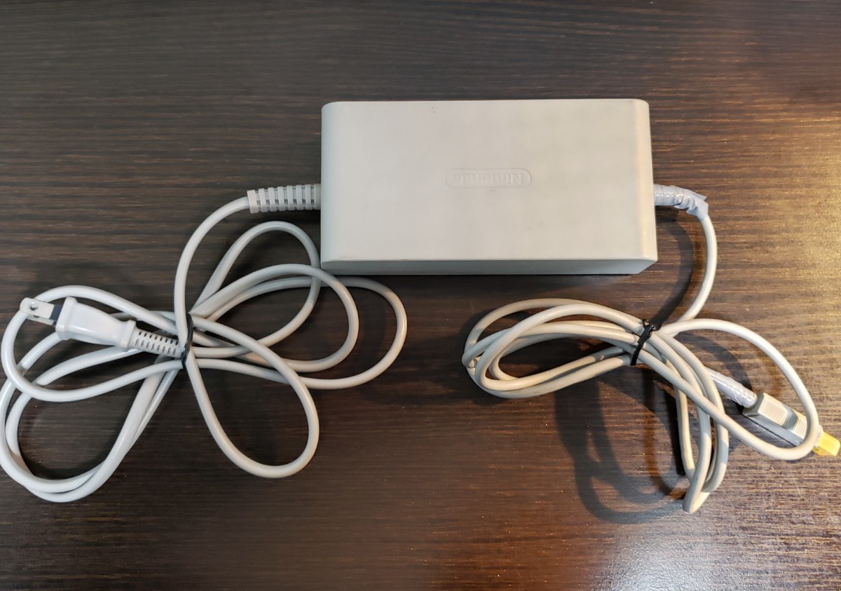 WiiU本体用電源コード WiiU 電源 ケーブル ACアダプタ AC WiiU本体用電源コード WiiU 電源 ケーブル ACアダプタ AC