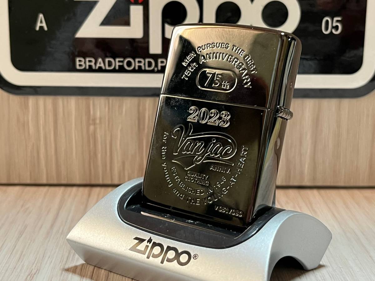 2003年・限定300個】VAN JACヴァン ジャケットZippo-
