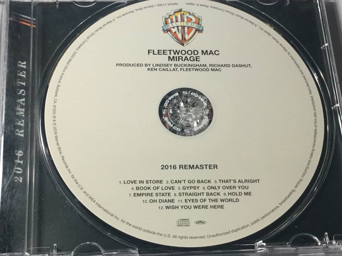 リマスター国内盤CD/フリートウッド・マック/ミラージュ 送料¥180_画像7